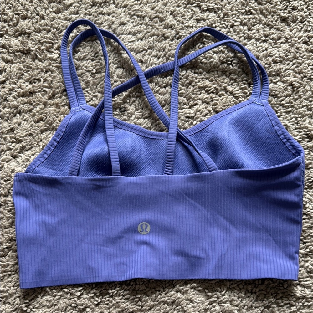 lululemon athletica Blue Sports Bra